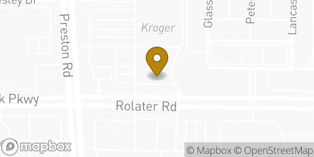 Map showing the location of Baskin-Robbins in Frisco, TX 75034