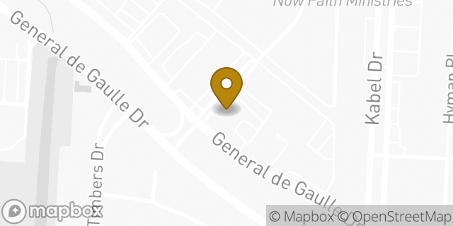 Map showing the location of Chase in New Orleans, LA 70131