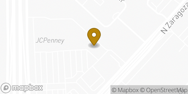 Map showing the location of Academy Sports + Outdoors in El Paso, TX 79938