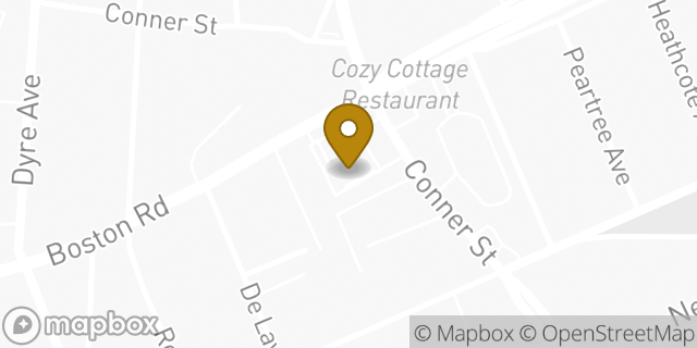 Map showing the location of Dunkin' in Bronx, NY 10475