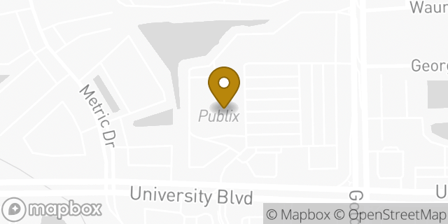 Map showing the location of Publix in Winter Park, FL 32792