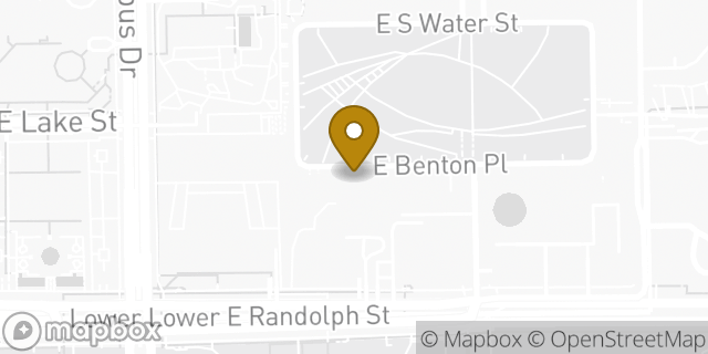 Map showing the location of Subway in Chicago, IL 60601