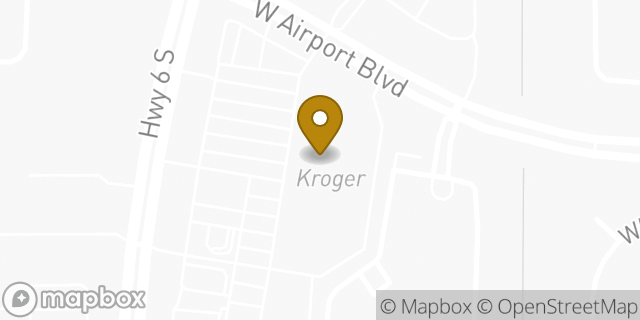 Map showing the location of Coinme in Sugar Land, TX 77498