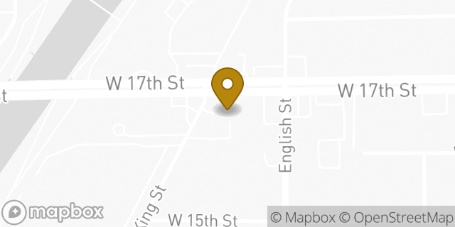 Map showing the location of Amazon Locker - Denim in Santa Ana, CA 92706