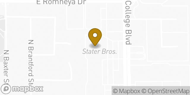 Map showing the location of Coinme in Anaheim, CA 92805