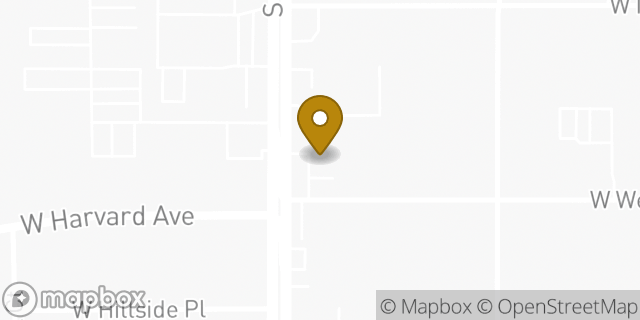 Map showing the location of 7-Eleven in Denver, CO 80219