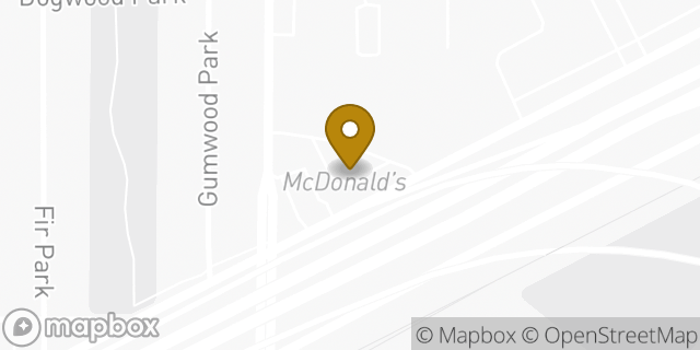 Map showing the location of McDonald's in Richland Hills, TX 76118