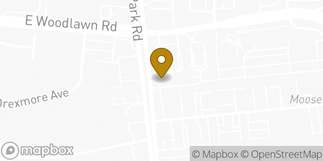 Map showing the location of Starbucks Coffee Company in Charlotte, NC 28209