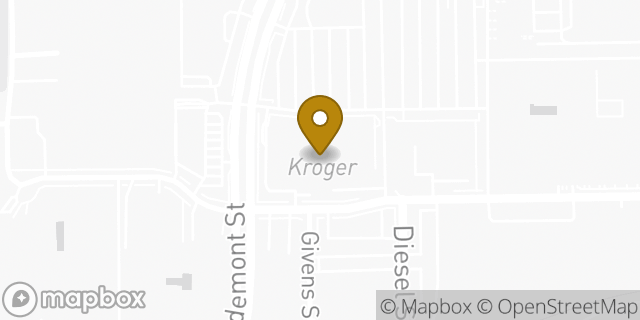 Map showing the location of ATM Kroger in Houston, TX 77007