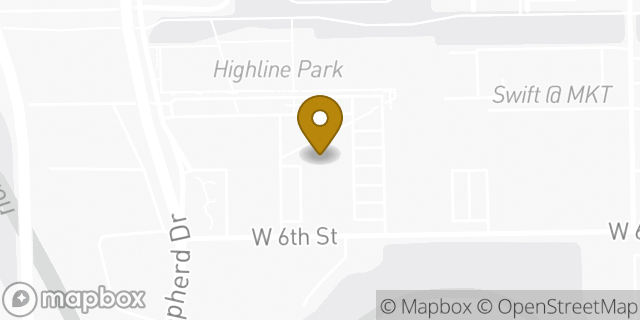 Map showing the location of Lululemon in Houston, TX 77007