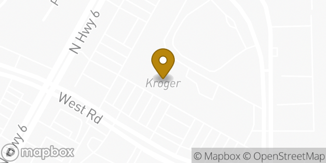 Map showing the location of Kroger in Houston, TX 77095