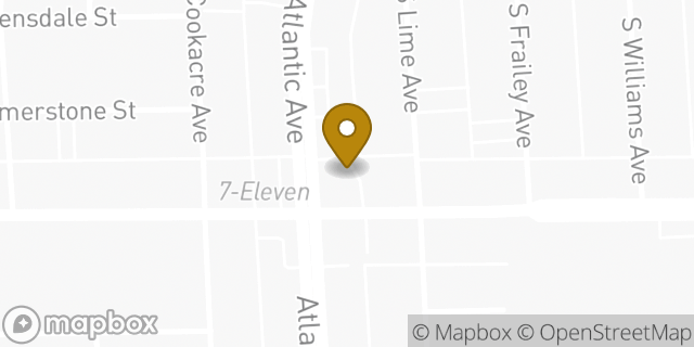 Map showing the location of Coinme in Compton, CA 90221