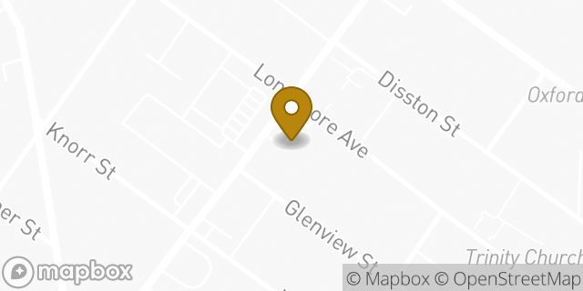 Map showing the location of Amazon Locker - Dawn in Philadelphia, PA 19111