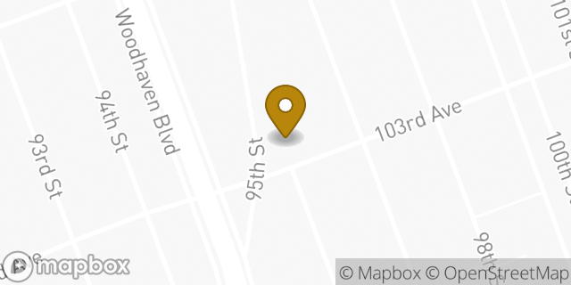Map showing the location of CrossFit OZP in Ozone Park, NY