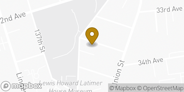 Map showing the location of Amazon Locker - Litmus in Queens, NY 11354