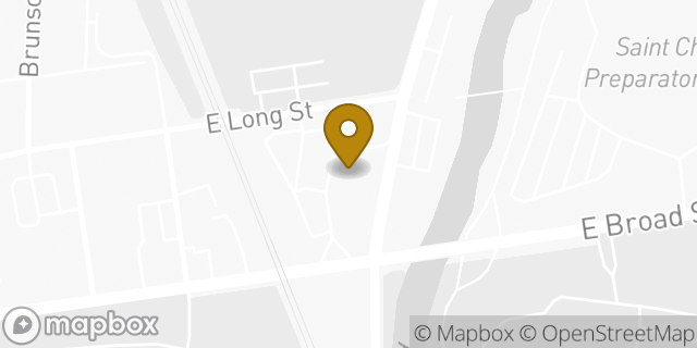Map showing the location of Amazon Locker - Georgetown in Columbus, OH 43203