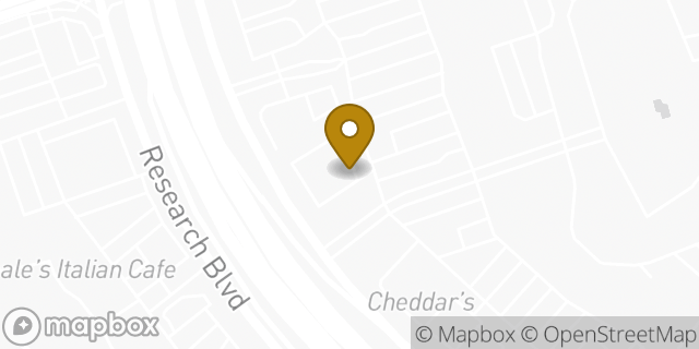 Map showing the location of Texas Roadhouse in Austin, TX 78750