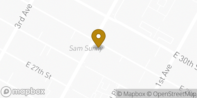 Map showing the location of Target in New York, NY 10016