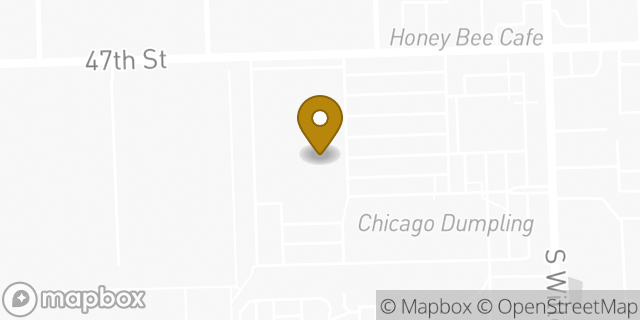 Map showing the location of Starbucks Coffee Company in Western Springs, IL 60558