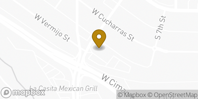 Map showing the location of Amazon Locker - Prasanthi in Colorado Springs, CO 80905