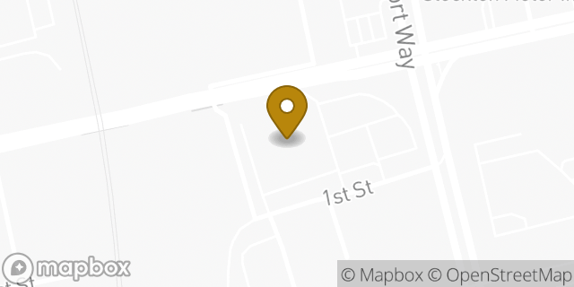 Map showing the location of Coinme in Stockton, CA 95206