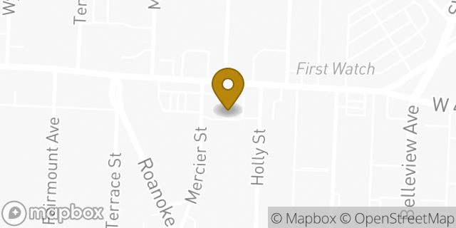 Map showing the location of QuikTrip Store #176 1201 Westport Rd in Kansas City, MO 64111