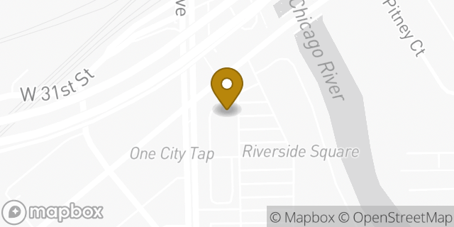 Map showing the location of Chipotle Mexican Grill in Chicago, IL 60608