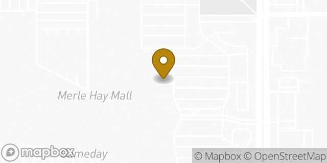 Map showing the location of Amazon Locker - Uxia in Des Moines, IA 50310