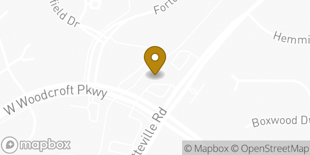 Map showing the location of Amazon Locker - Litro in Durham, NC 27713