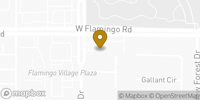 Map showing the location of 7-Eleven in Las Vegas, NV 89147