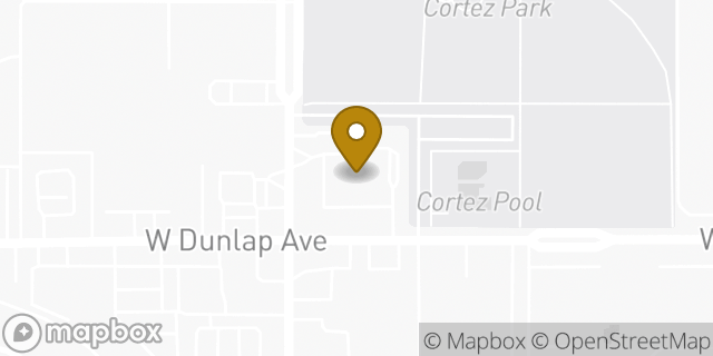 Map showing the location of ATM Walgreens in Phoenix, AZ