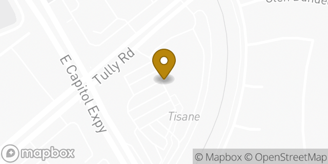 Map showing the location of Amazon Locker - Aviva in San Jose, CA 95148