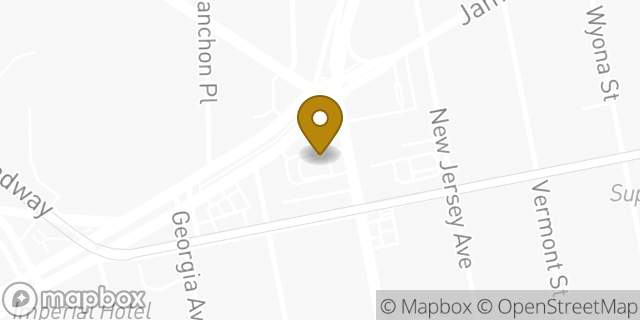 Map showing the location of McDonald's in Brooklyn, NY 11207