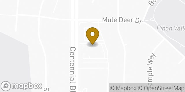 Map showing the location of The Church of Jesus Christ of Latter-day Saints in Colorado Springs, CO 80919