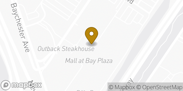 Map showing the location of Kids Foot Locker in Bronx, NY 10475