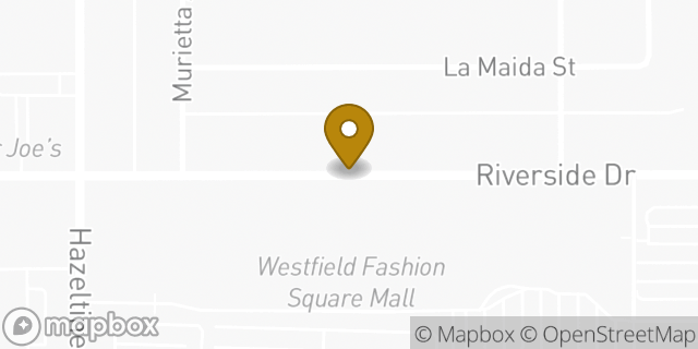 Map showing the location of Foot Locker in Sherman Oaks, CA 91423