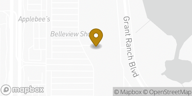 Map showing the location of HomeGoods in Lakewood, CO 80123