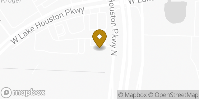 Map showing the location of Whataburger in Houston, TX 77044