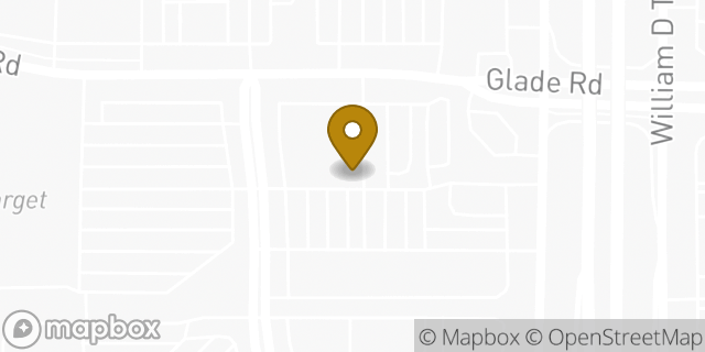 Map showing the location of Pearle Vision in Euless, TX 76039