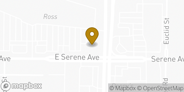 Map showing the location of Amazon Locker - Selma in Las Vegas, NV 89123