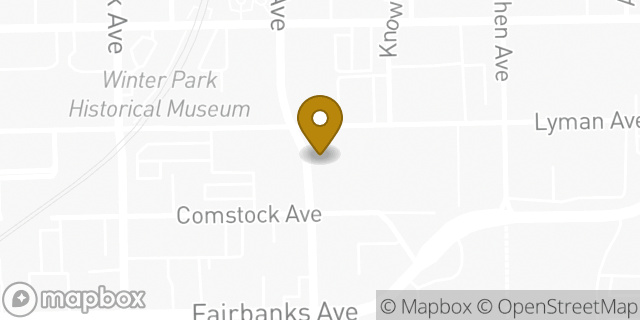 Map showing the location of The Home Depot in Winter Park, FL