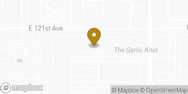 Map showing the location of The UPS Store in Thornton, CO 80233