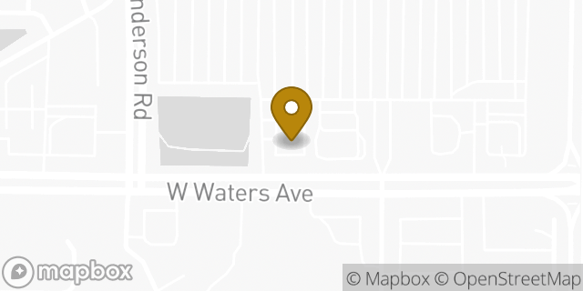Map showing the location of Regions Bank in Tampa, FL 33634