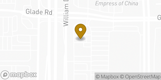 Map showing the location of Starbucks in Euless, TX 76039
