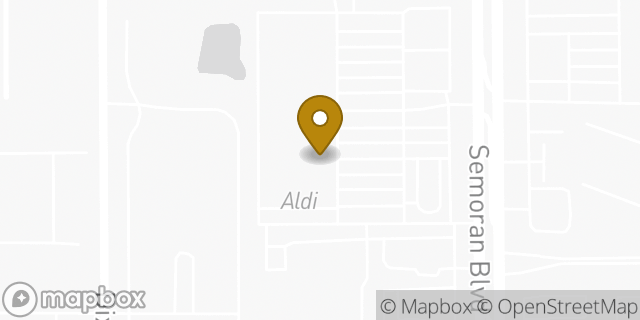 Map showing the location of Amazon Locker - Microcircuit in Orlando, FL 32822
