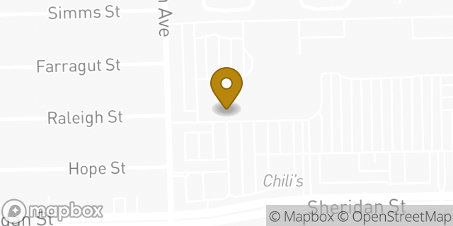 Map showing the location of Amazon Locker - Medicine in Hollywood, FL 33021