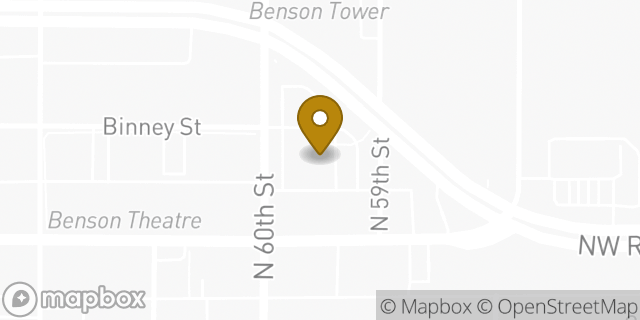 Map showing the location of ATM Walgreens in Omaha, NE