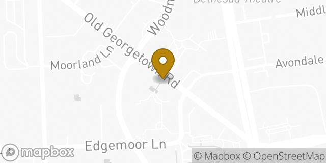 Map showing the location of Chipotle Mexican Grill in Bethesda, MD 20814