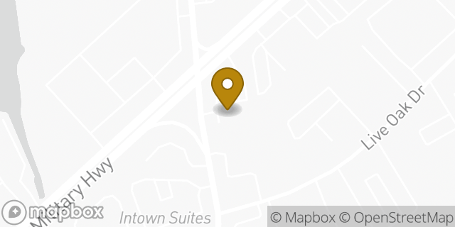 Map showing the location of Amazon Locker - Oleo in Chesapeake, VA 23320