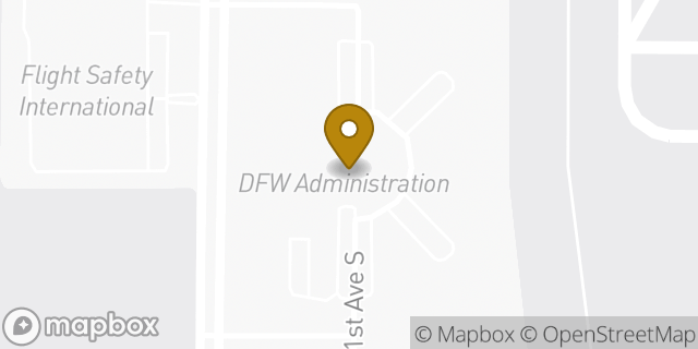 Map showing the location of Peet's Coffee in Dallas, TX 75261